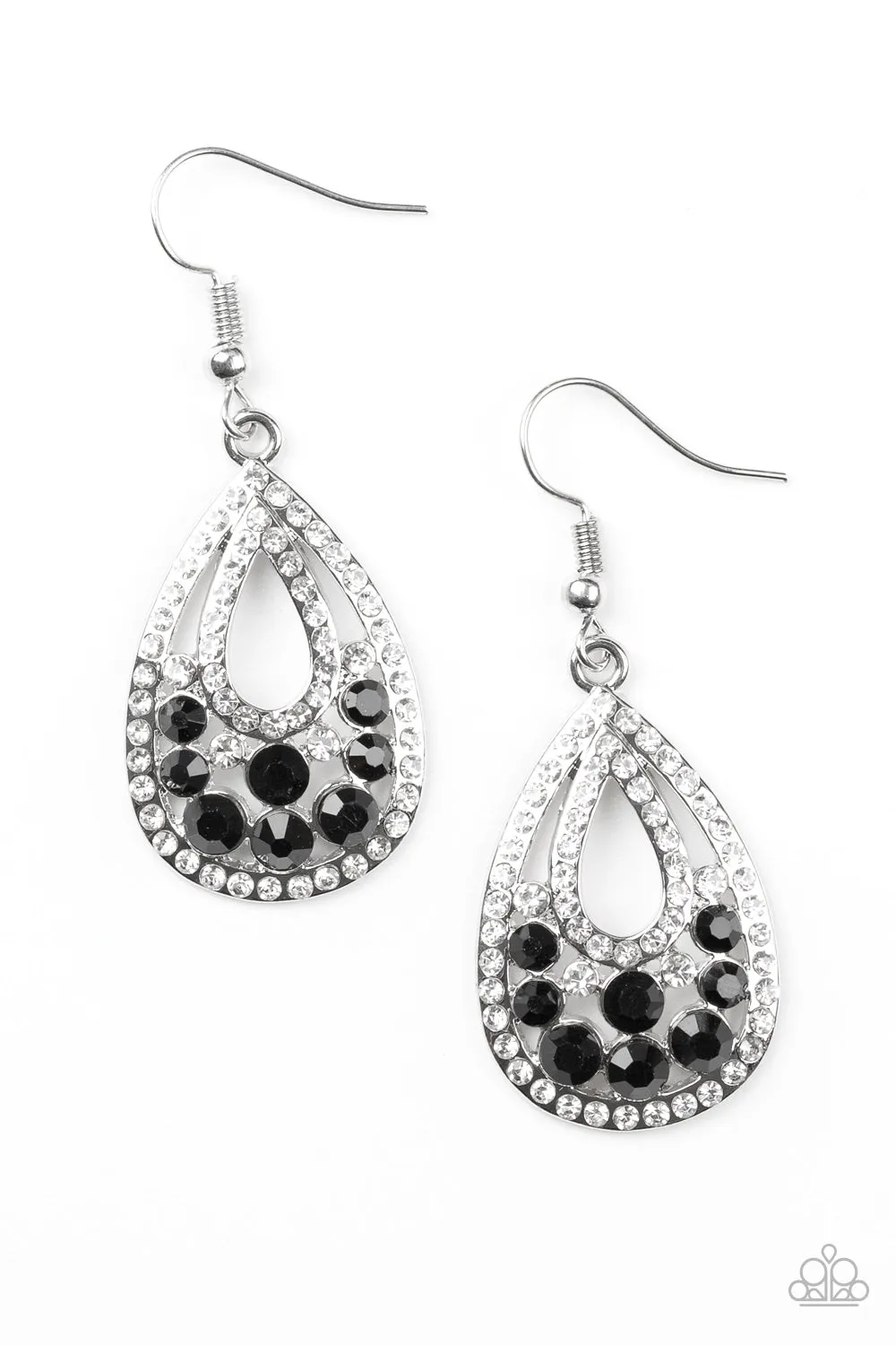 ** Sparkling Stardom - Black - Paparazzi Accessories