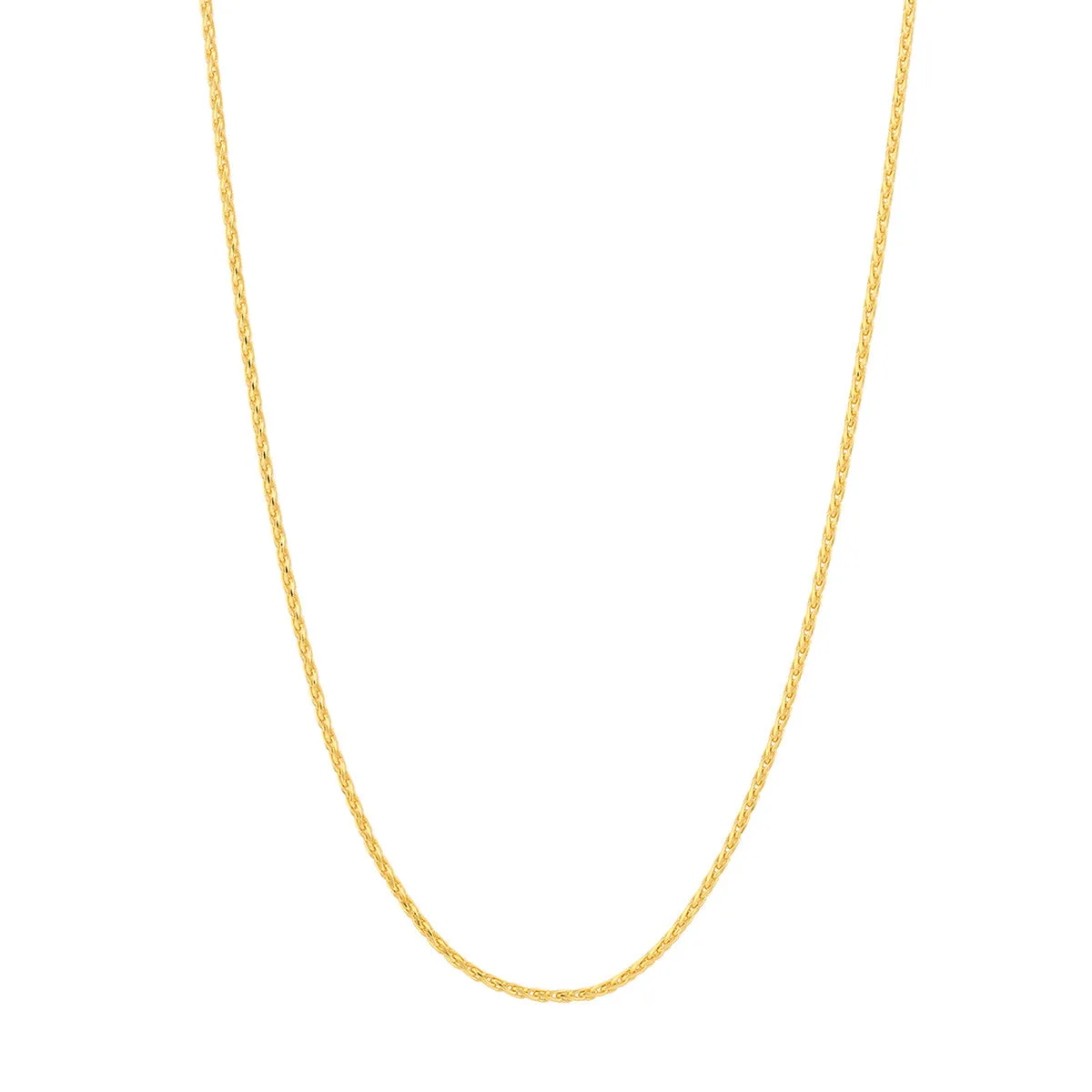 1.05mm D/C Wheat Chain with Lobster Lock