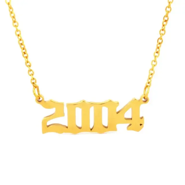 111 222 333 444 555 777 888 999 666 Devil Necklace Stainless Steel Angel Number Necklaces Pendant Charms Minimalist Jewelry