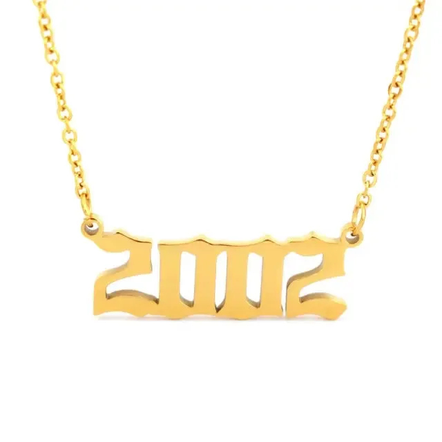 111 222 333 444 555 777 888 999 666 Devil Necklace Stainless Steel Angel Number Necklaces Pendant Charms Minimalist Jewelry