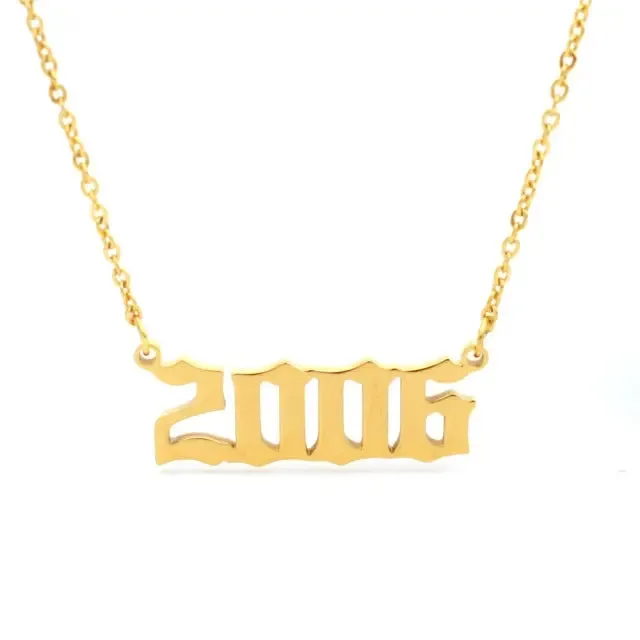 111 222 333 444 555 777 888 999 666 Devil Necklace Stainless Steel Angel Number Necklaces Pendant Charms Minimalist Jewelry