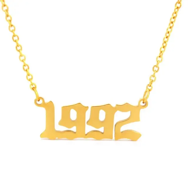 111 222 333 444 555 777 888 999 666 Devil Necklace Stainless Steel Angel Number Necklaces Pendant Charms Minimalist Jewelry