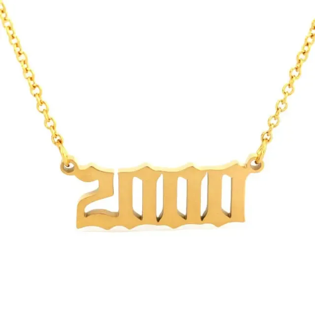 111 222 333 444 555 777 888 999 666 Devil Necklace Stainless Steel Angel Number Necklaces Pendant Charms Minimalist Jewelry