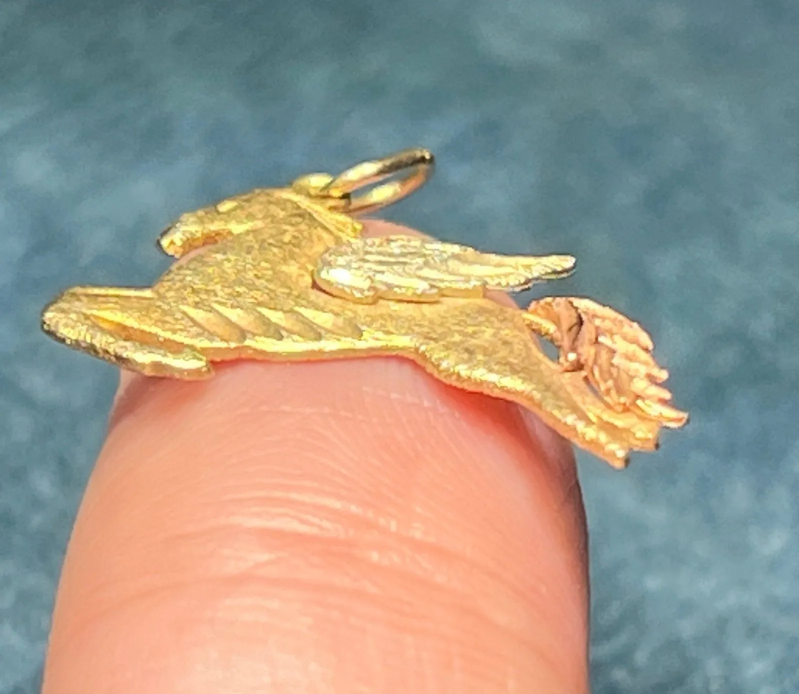 14k Yellow   Rose   White Gold PEGASUS Pendant