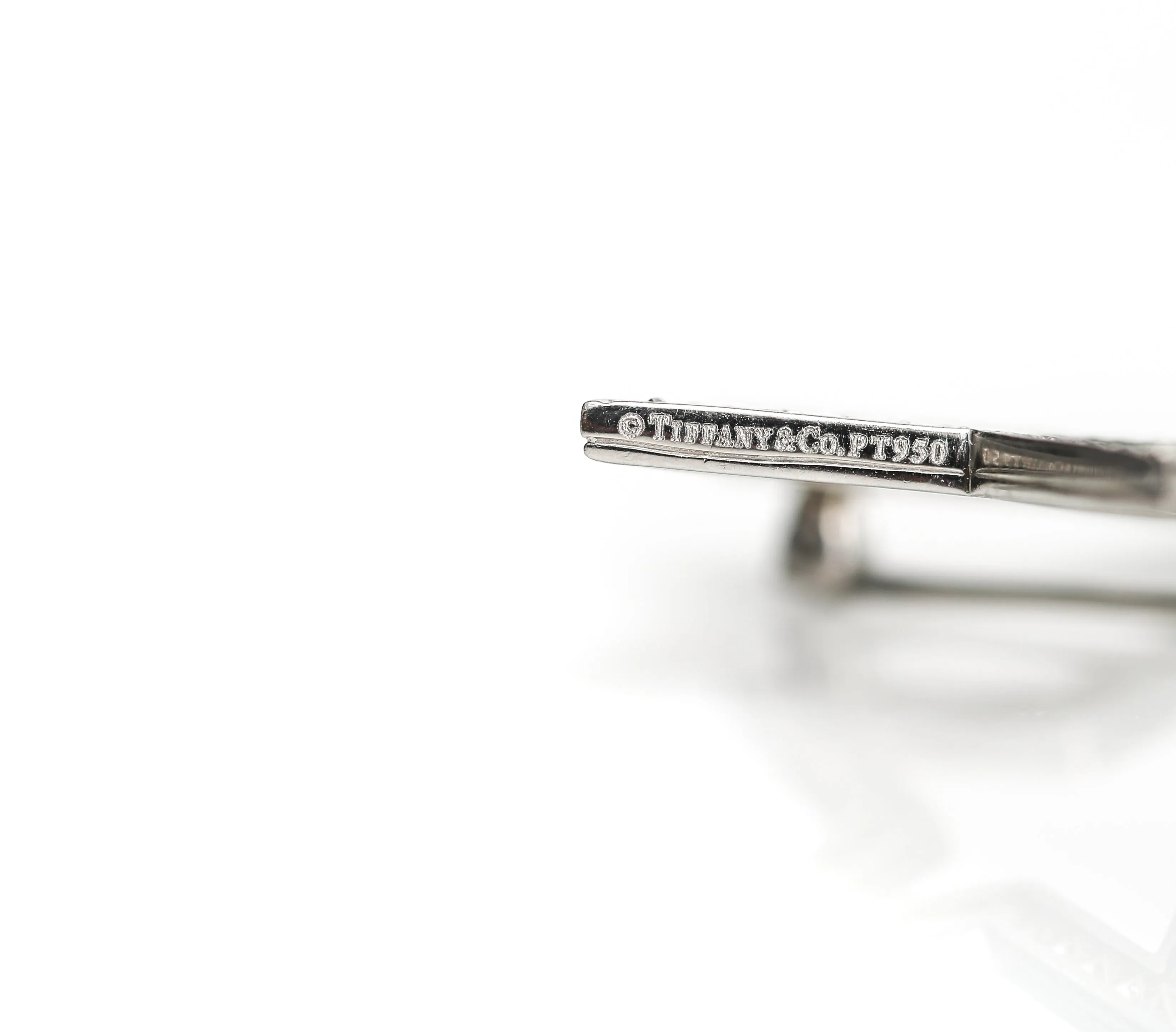 2005 Tiffany & Co. Platinum & Diamond Star Pin