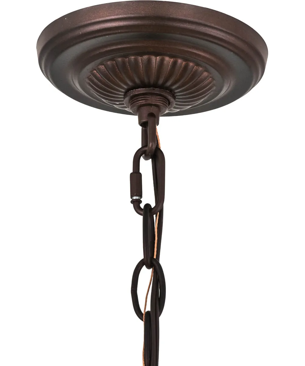 23"W Tiffany Edwardian Pendant.605