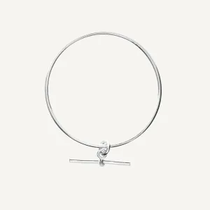2.5mm T Bar Charm Classic Bangle