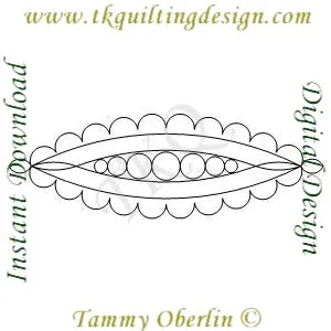 2676A Modern Rings Melon Block