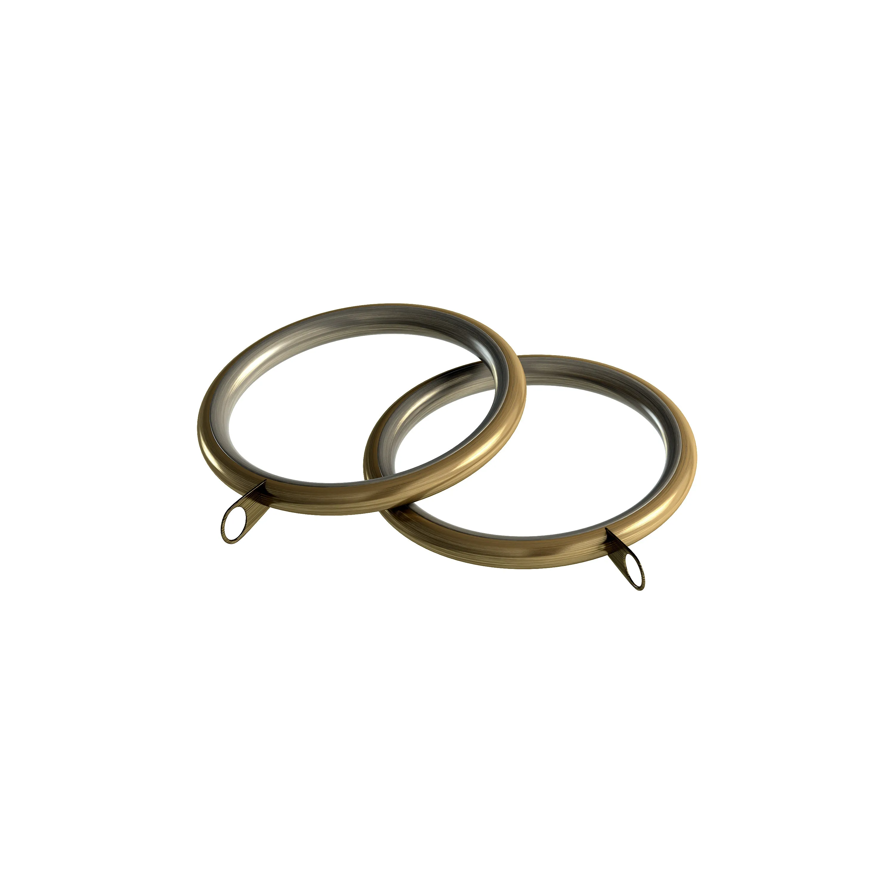 28mm Stud Curtain Pole Antique Brass
