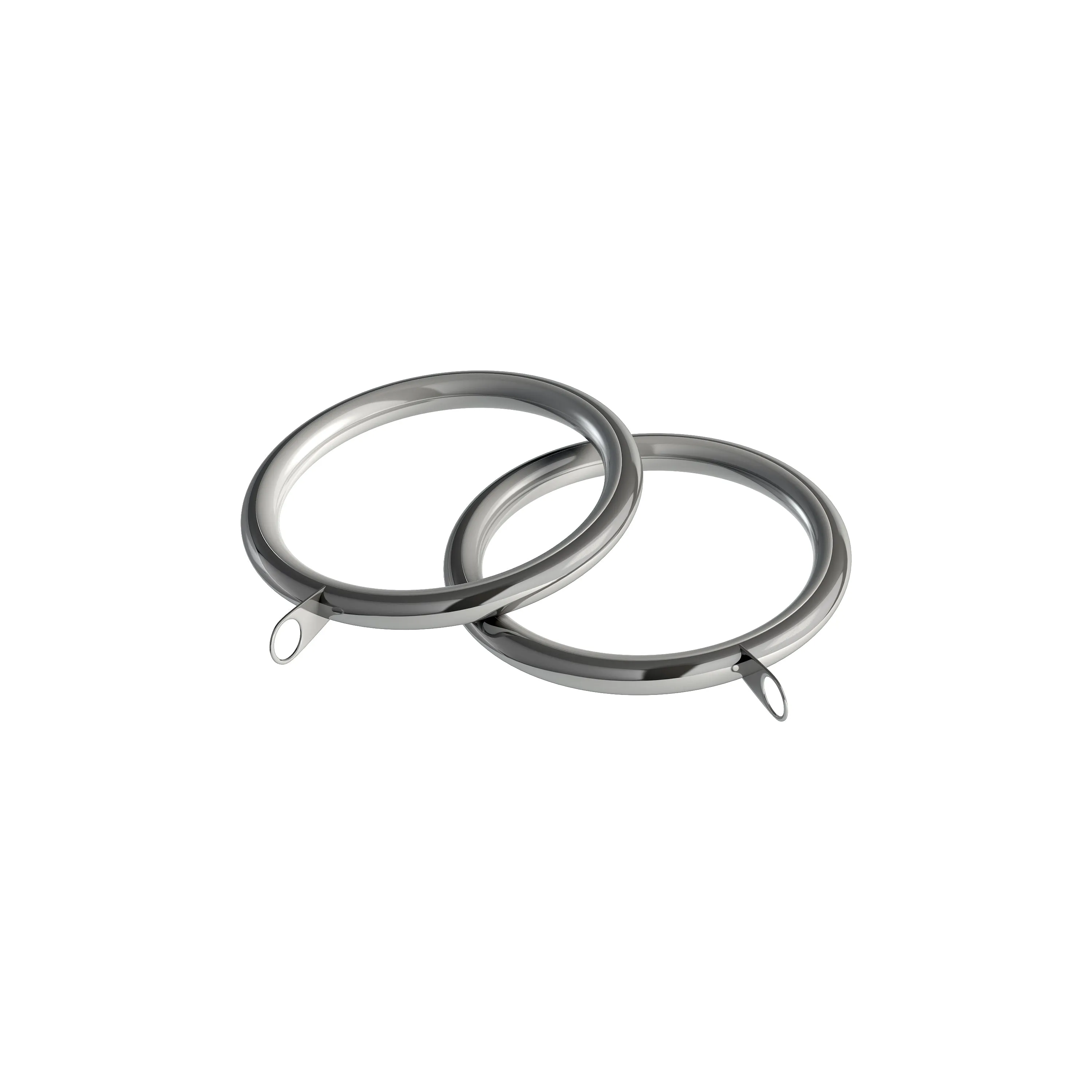 28mm Stud Curtain Pole Chrome
