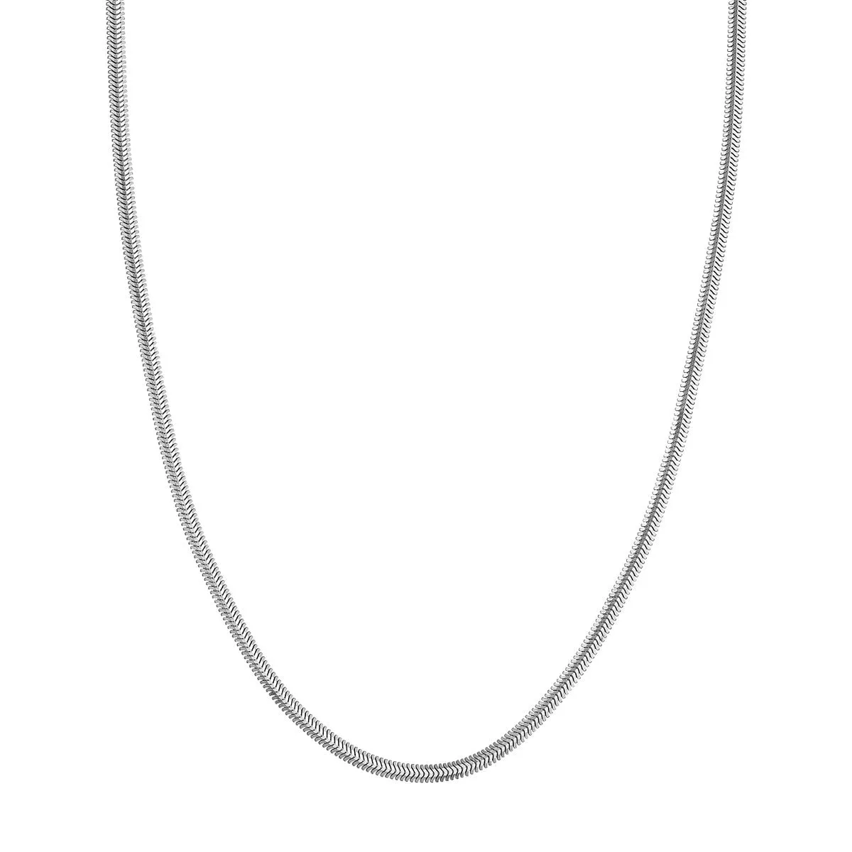 3.40mm D/C Flat Oval Snake Chain