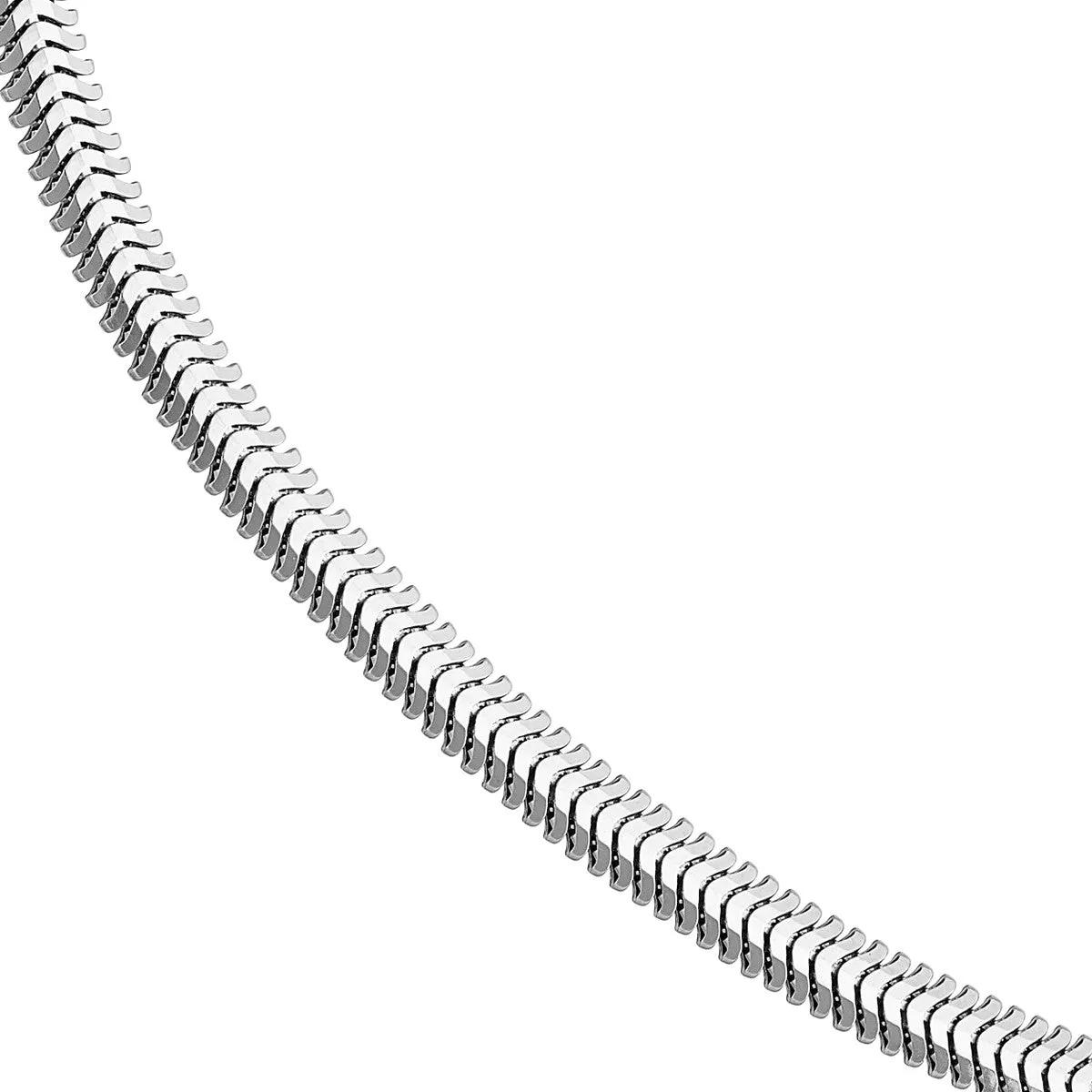 3.40mm D/C Flat Oval Snake Chain