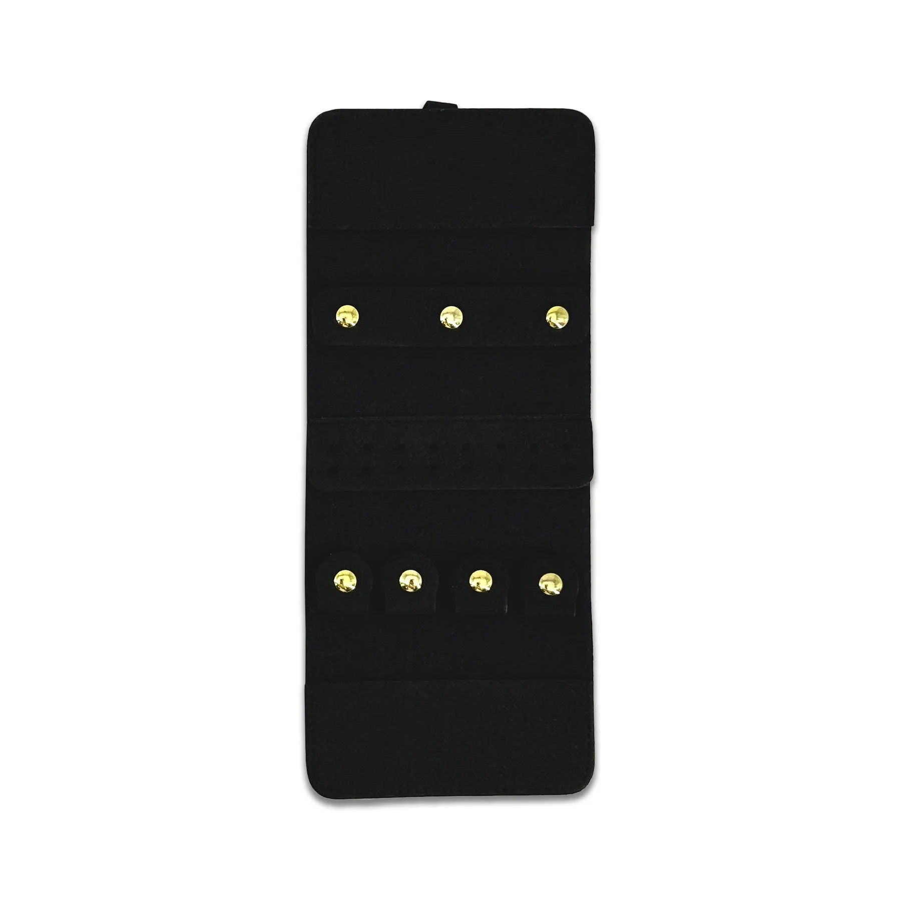 4" x 9 1/2" Microfiber Combination Storage Jewelry Roll