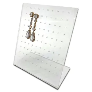 5 1/4" Clear Acrylic Post Earring Jewelry Display