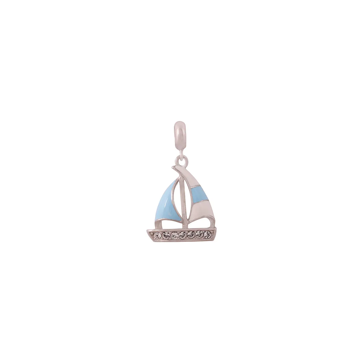 925 Sterling Silver Sailing pendant