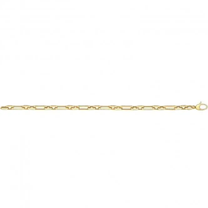 9CT Yellow Gold Fancy Bracelet BR564