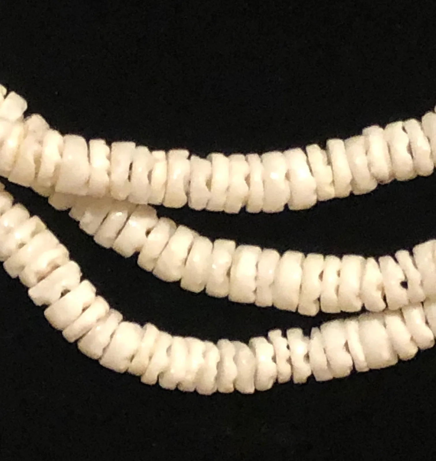 African White Shell Necklace | West African Shell Necklace | African Shell Necklace | Tribal & Ethnic | Afrocentric