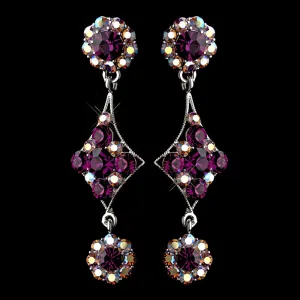 Amethyst Earring Set 1265