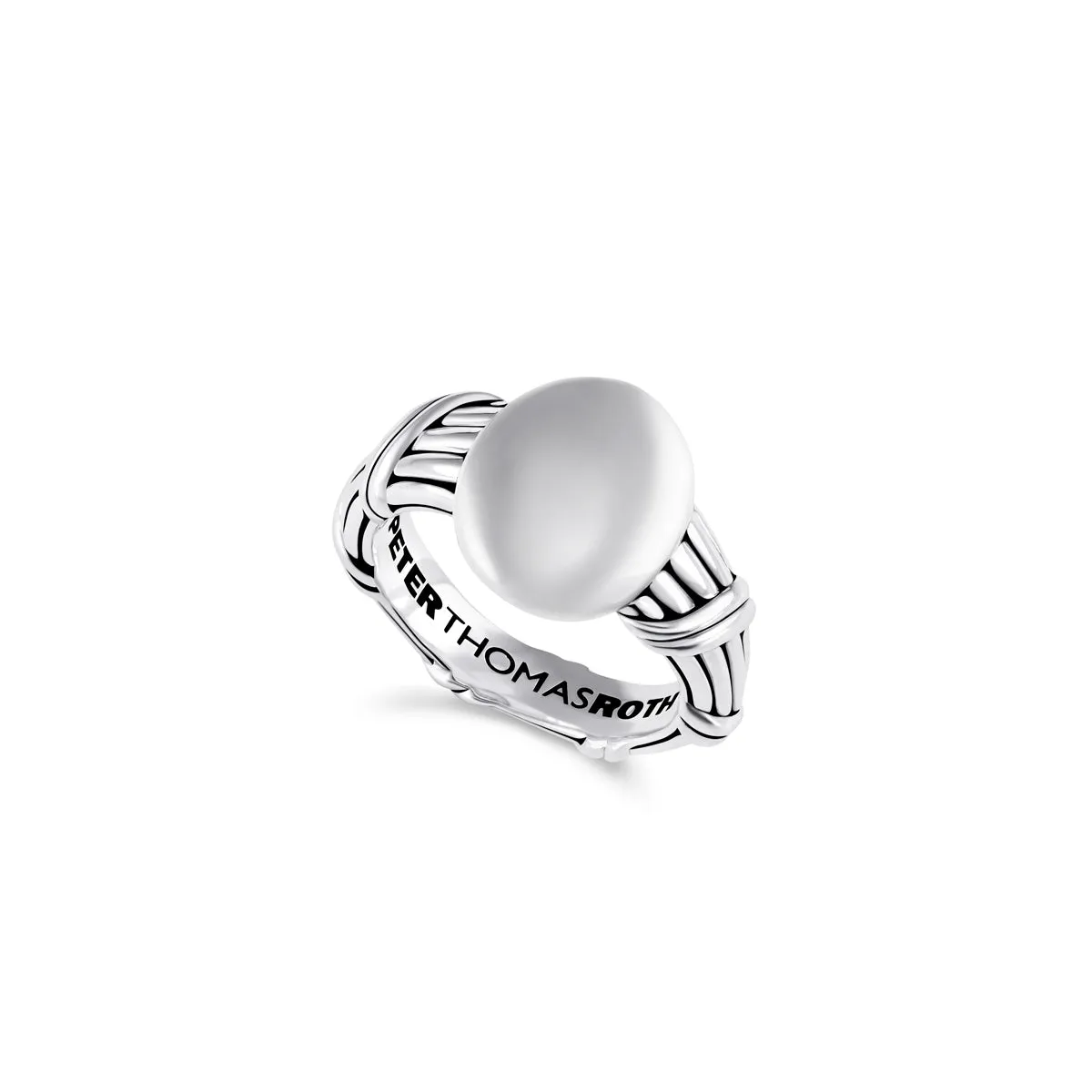 Amulet Oval Signet Ring in sterling silver