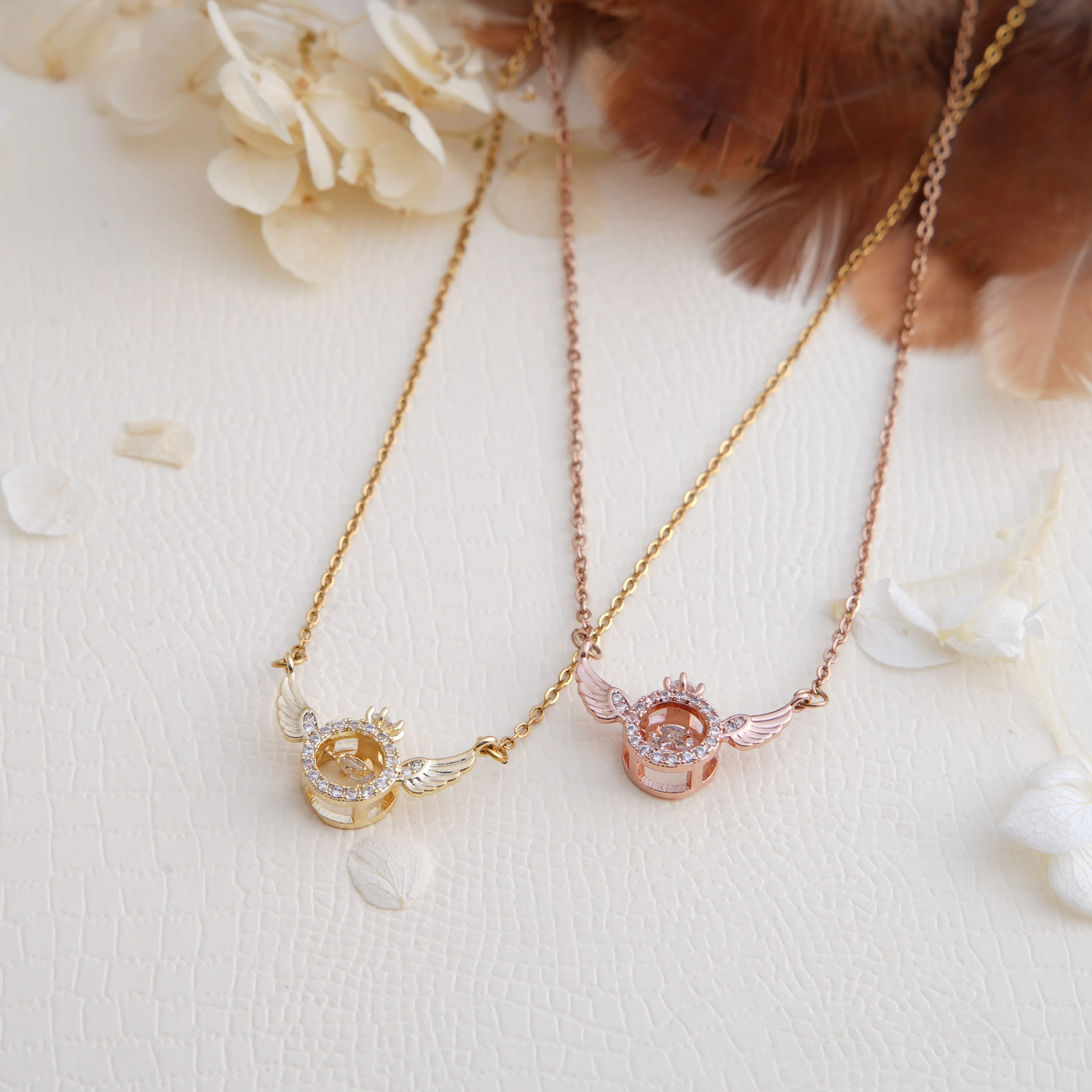Angel Ring Necklace