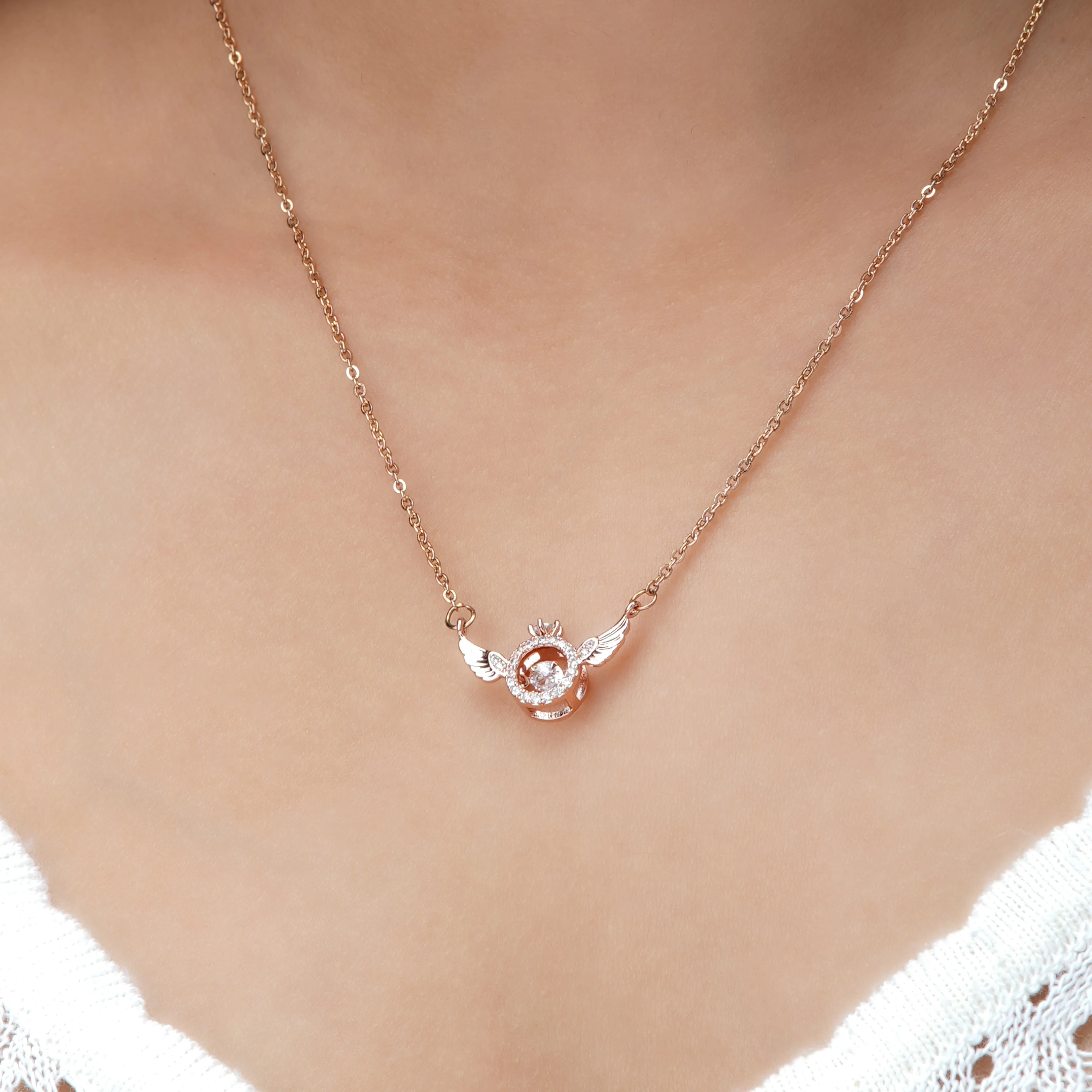 Angel Ring Necklace