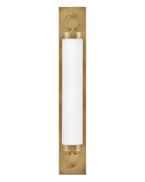 Baylor LED Vanity in Heritage Brass