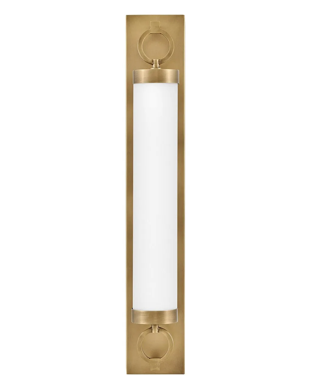 Baylor LED Vanity in Heritage Brass