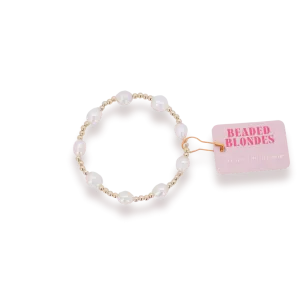 Beaded Blondes 'Ellie Pearl Bracelet'