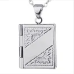 Beautiful Book Photo Pendant