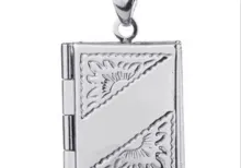 Beautiful Book Photo Pendant