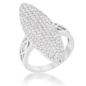 Bella 2.3ct CZ Contemporary Cocktail Ring