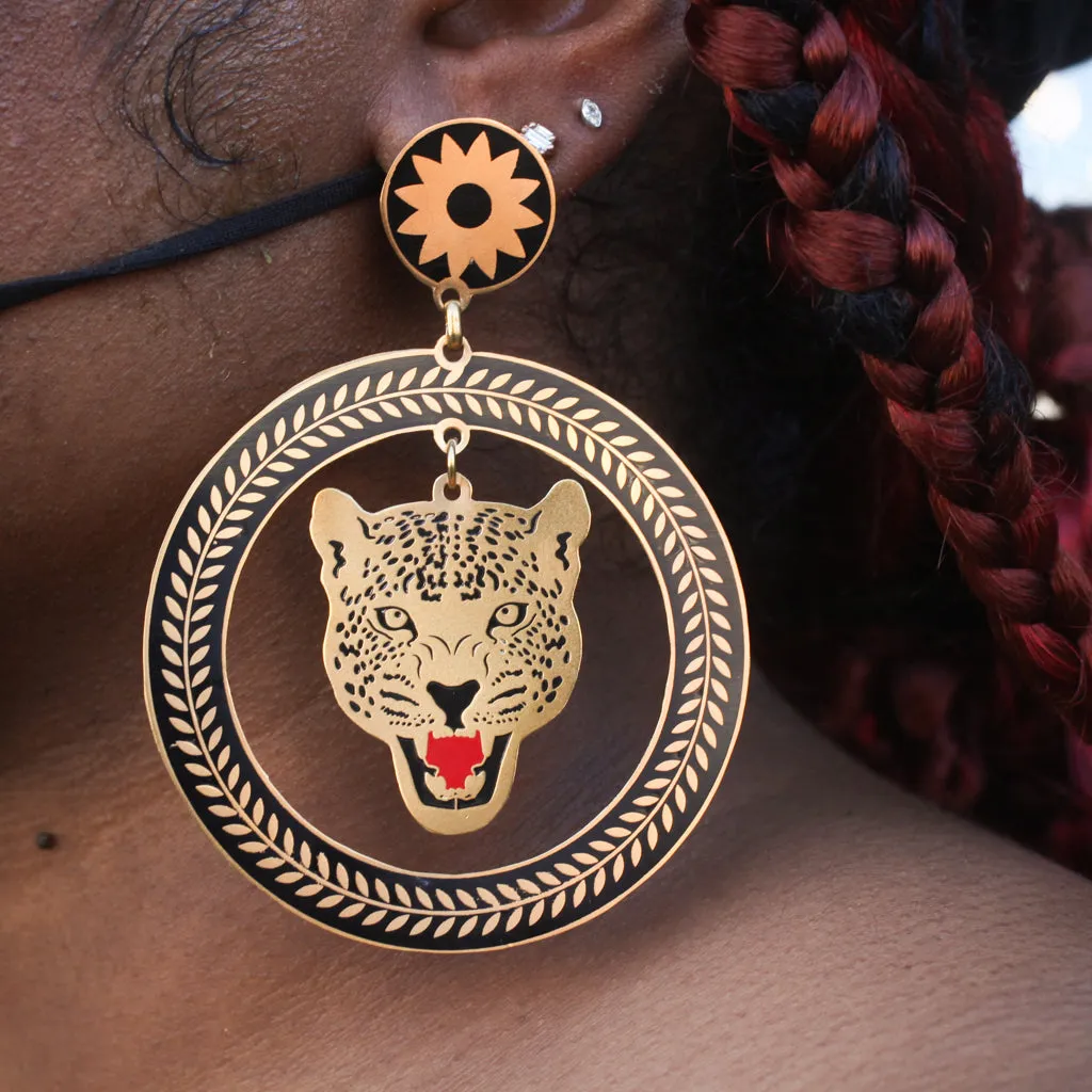 Big Bold Jaguar Face