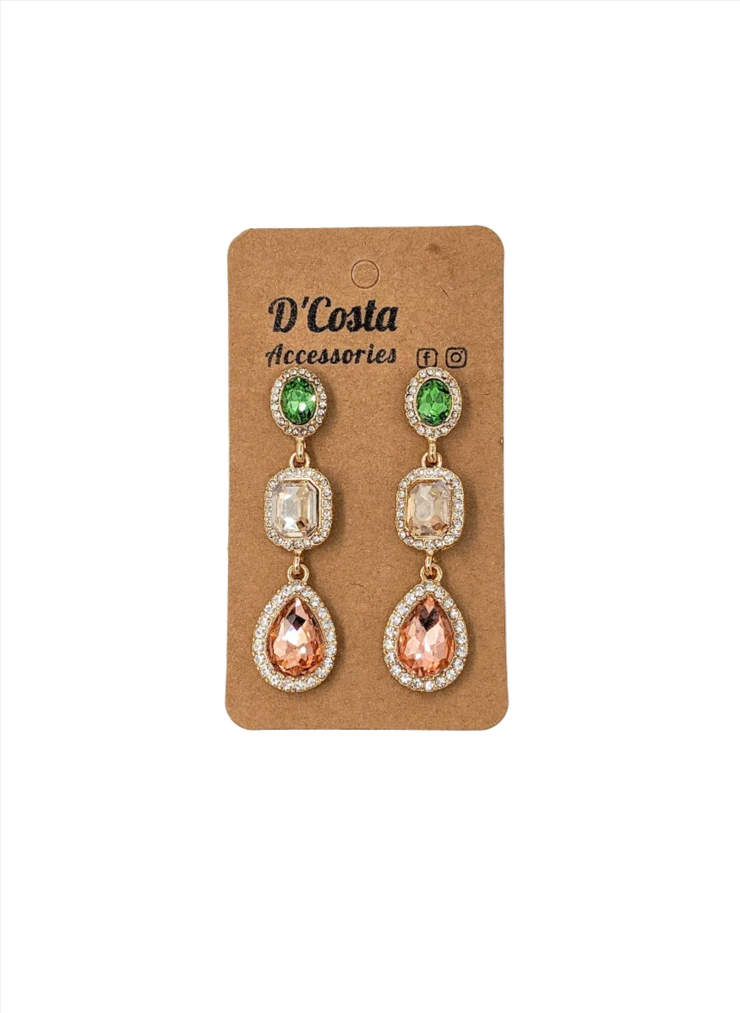 Bling Drop Earrings