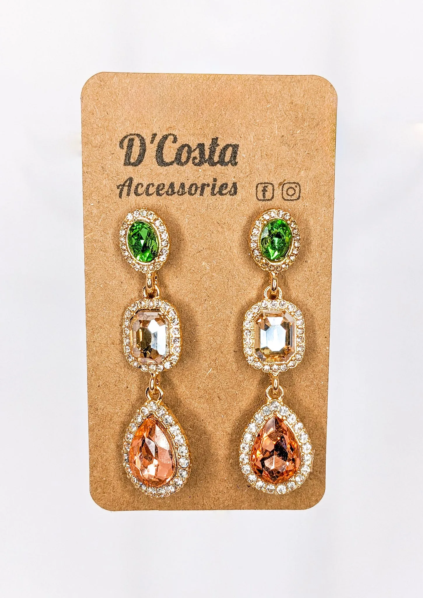 Bling Drop Earrings