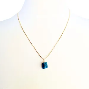 Blue Apatite Necklace