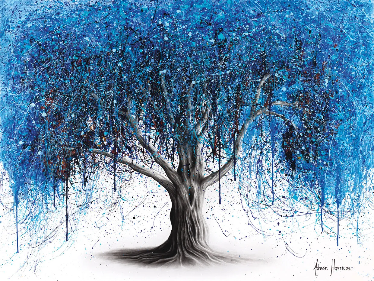 Blue Midnight Tree