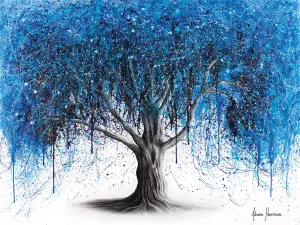 Blue Midnight Tree