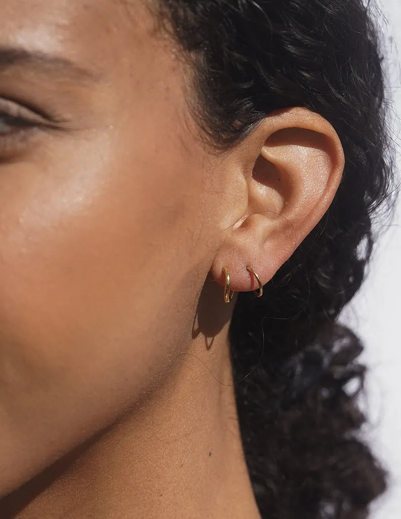 Bold Nautilus Hoops