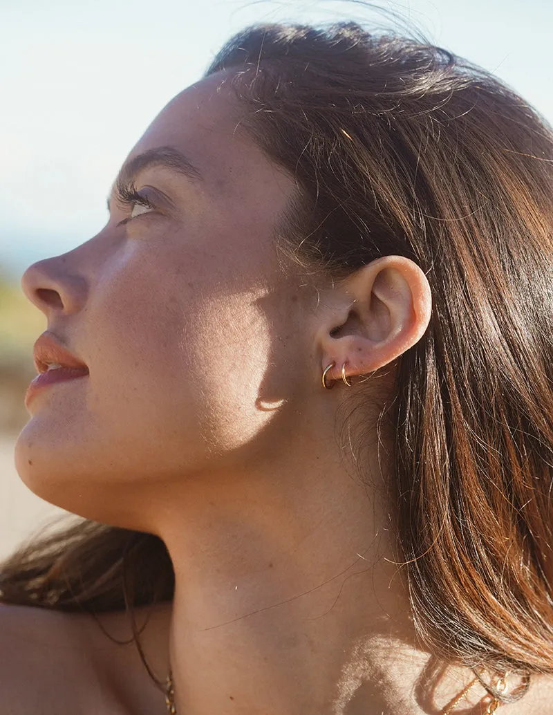Bold Nautilus Hoops
