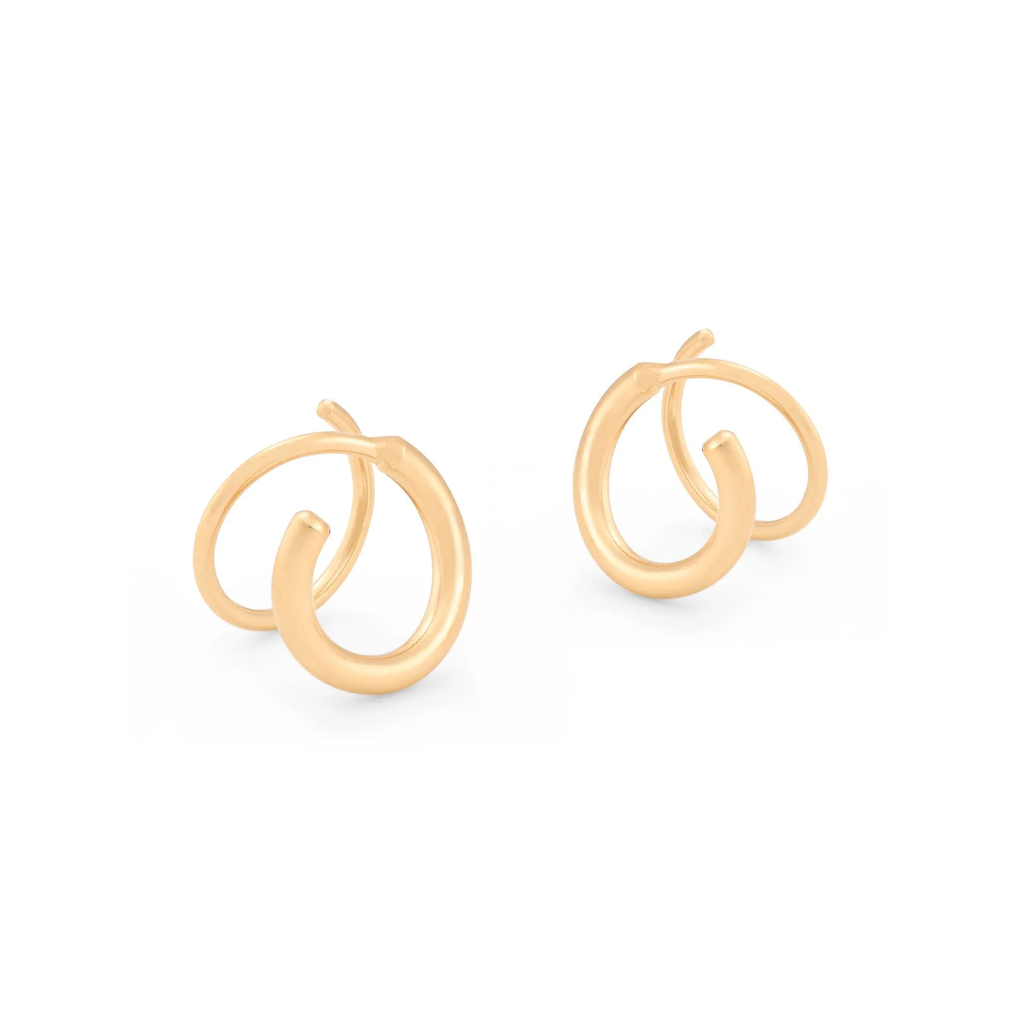 Bold Nautilus Hoops