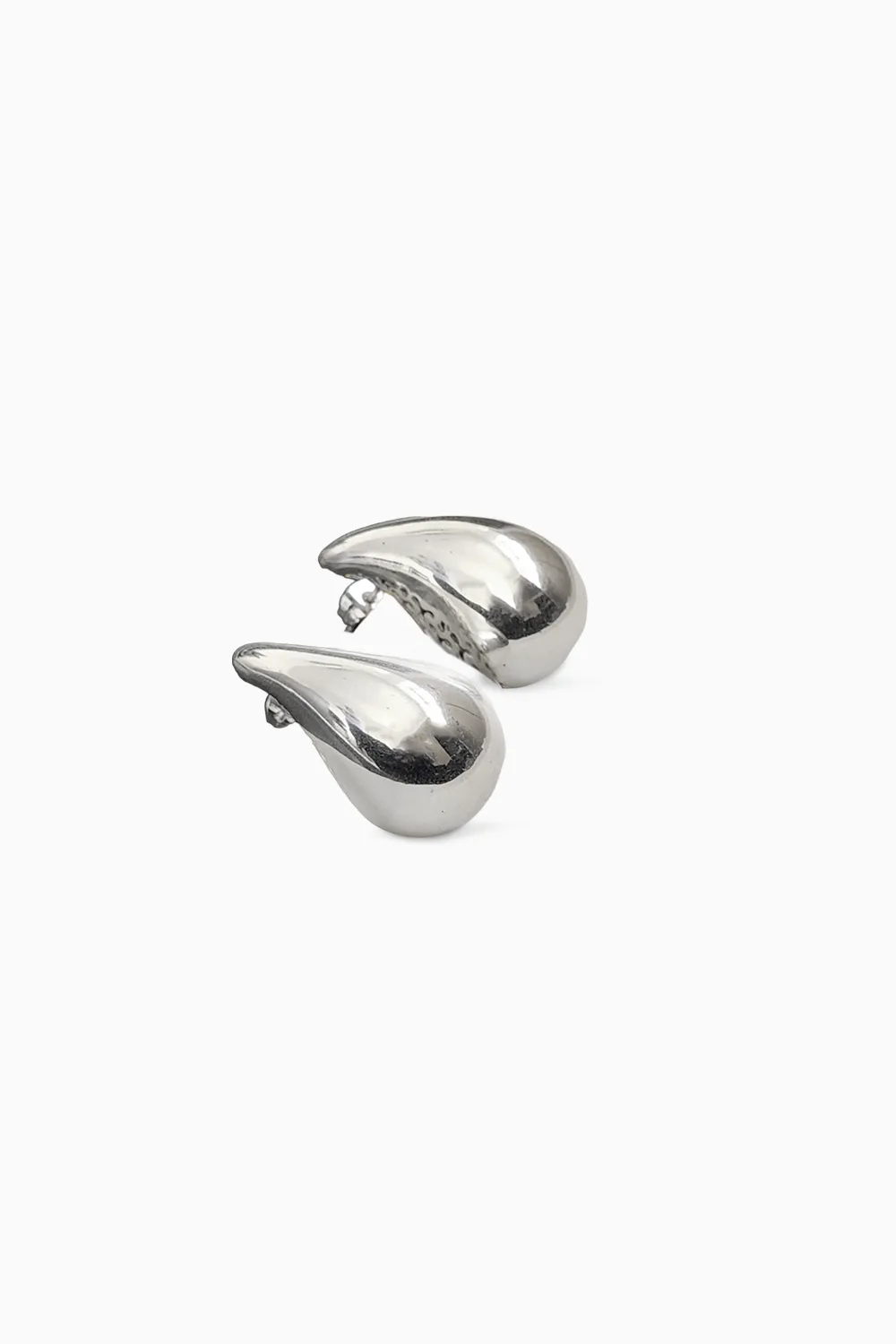 Bold Silver Mini Earrings