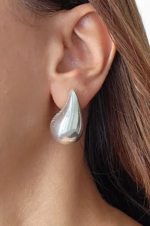 Bold Silver Mini Earrings