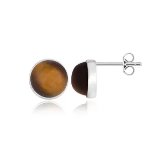 Bold Tiger Eye Earrings