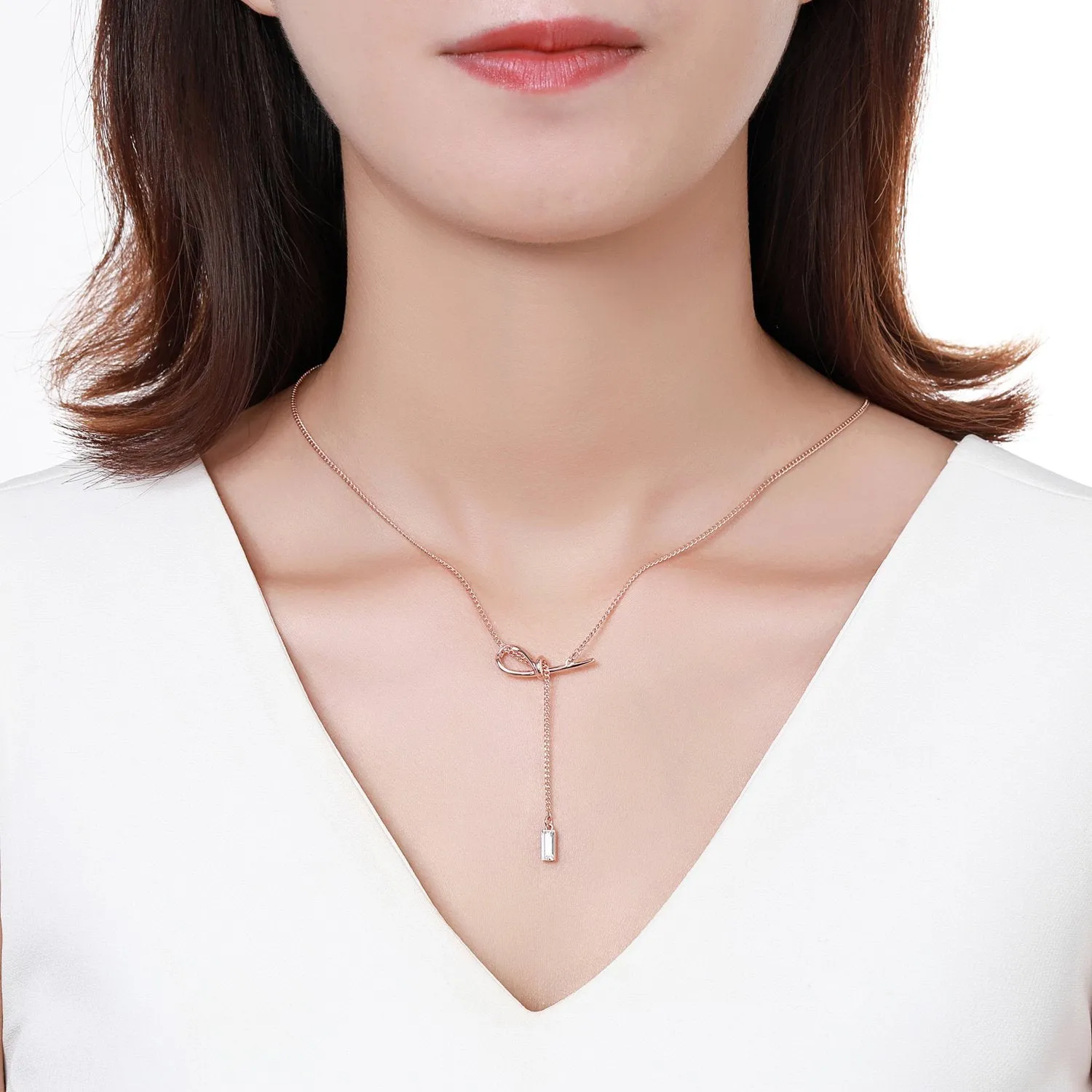 Bowknot Necklace Pendant KPN0262