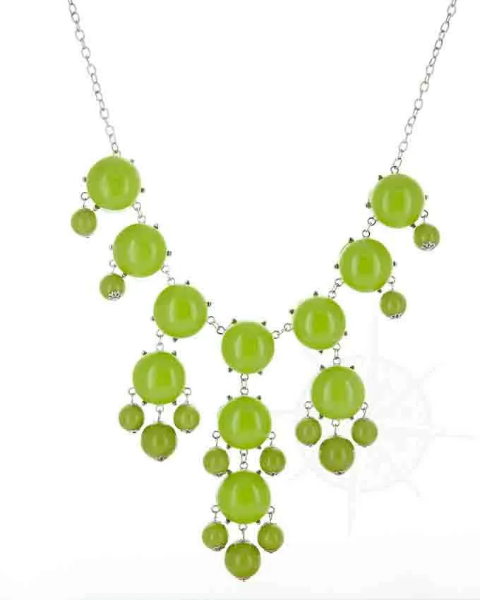Bubble Statement Necklace Large Size