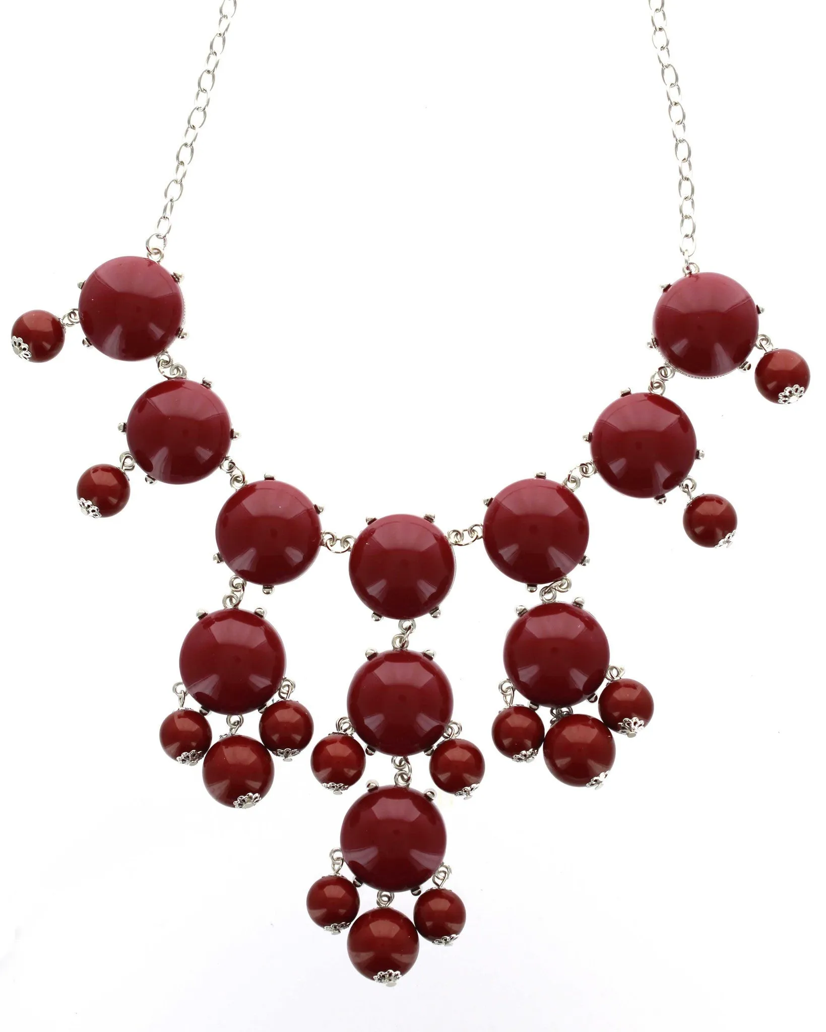 Bubble Statement Necklace Large Size