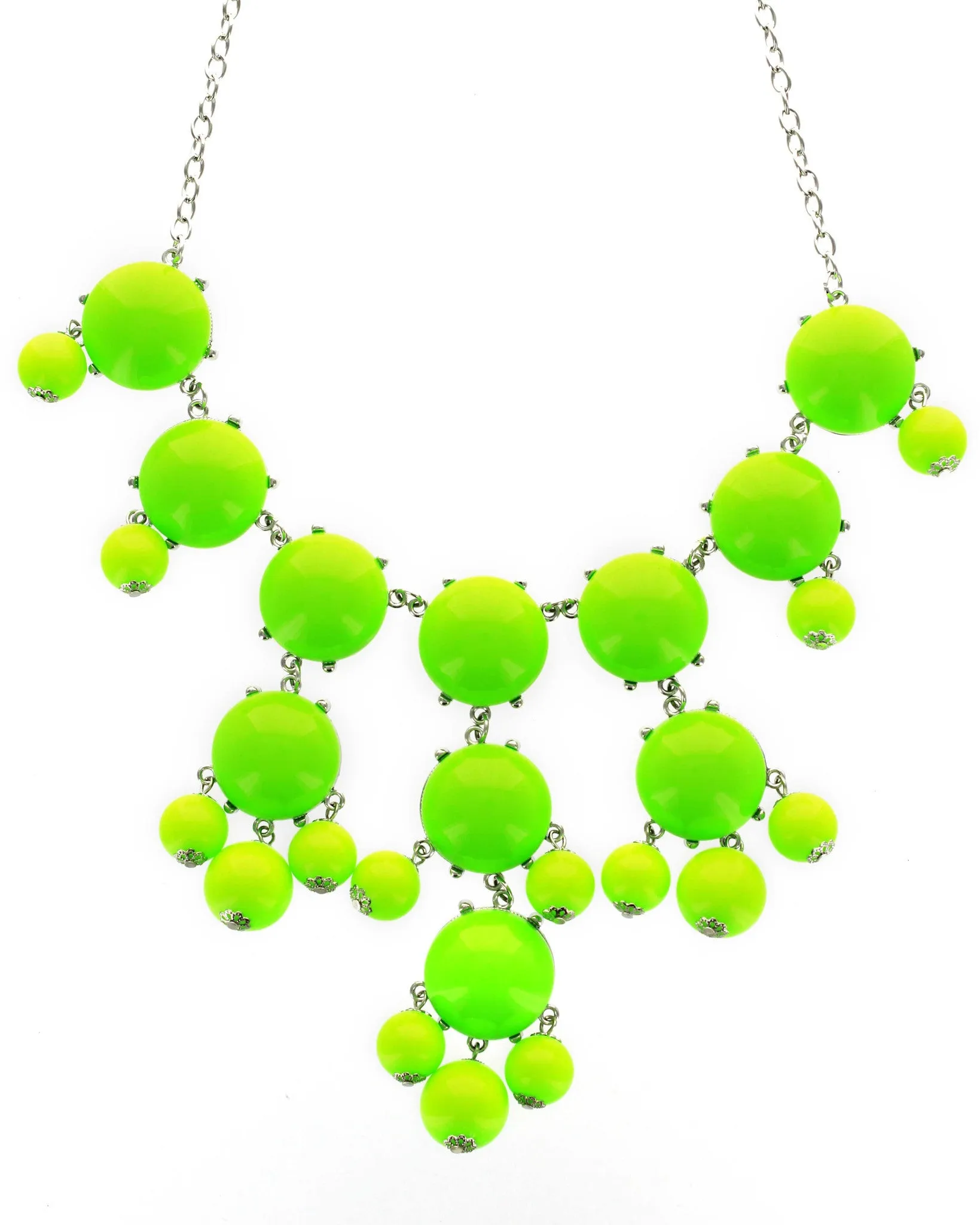 Bubble Statement Necklace Large Size