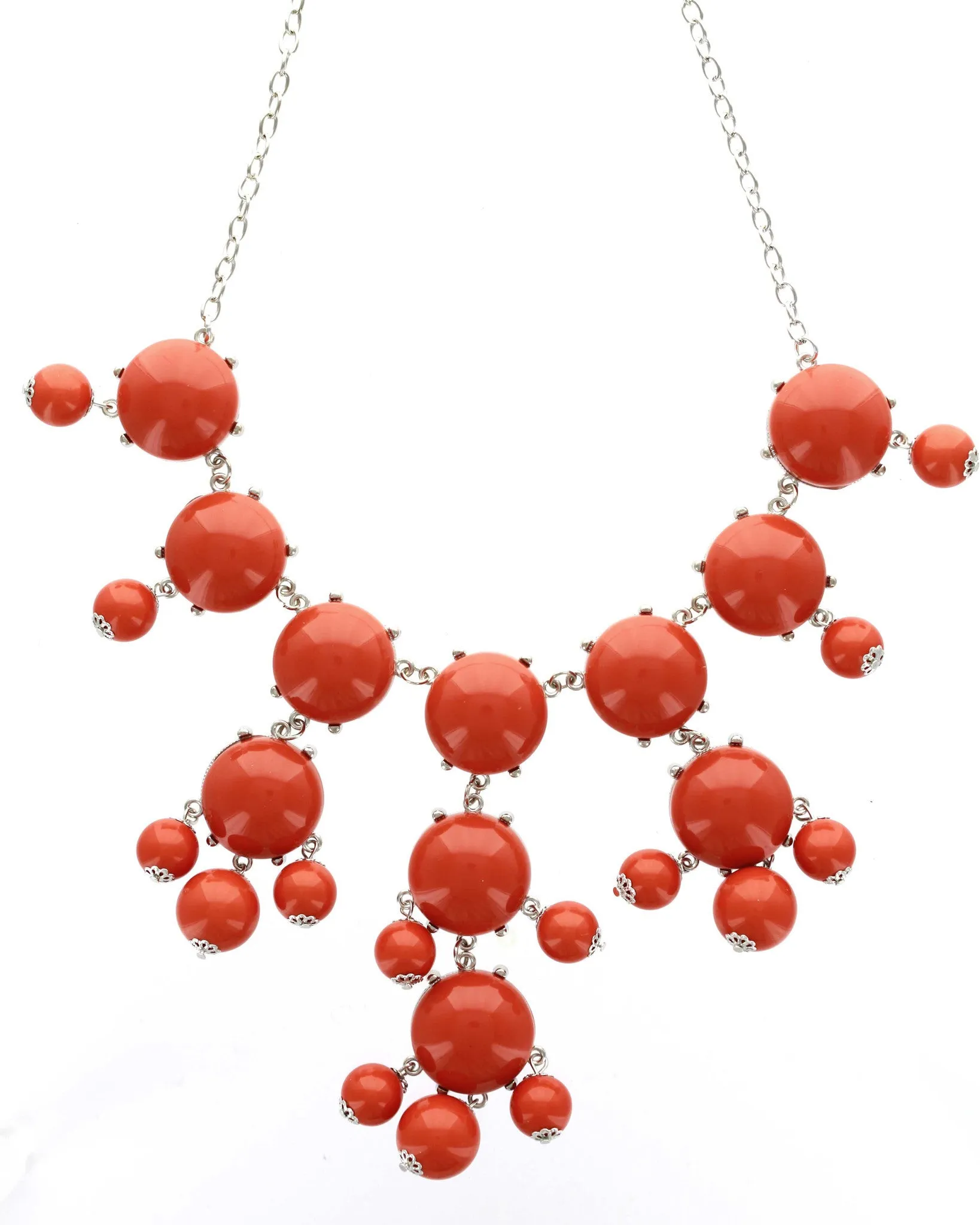 Bubble Statement Necklace Large Size