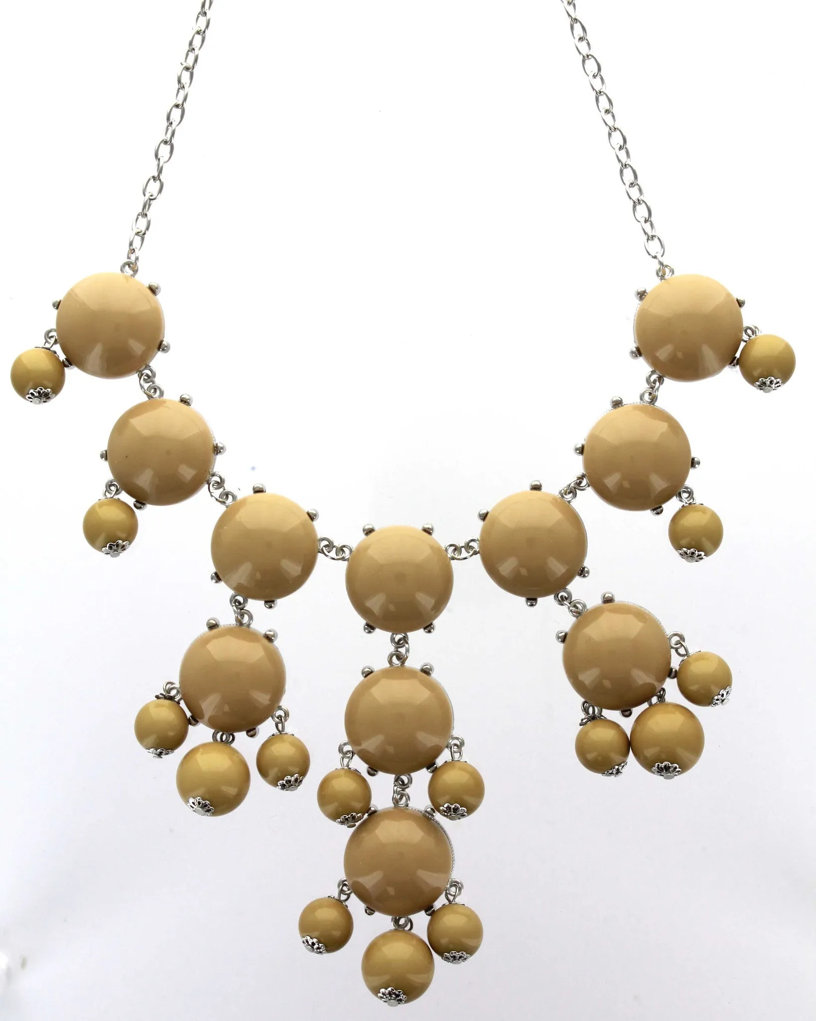 Bubble Statement Necklace Large Size