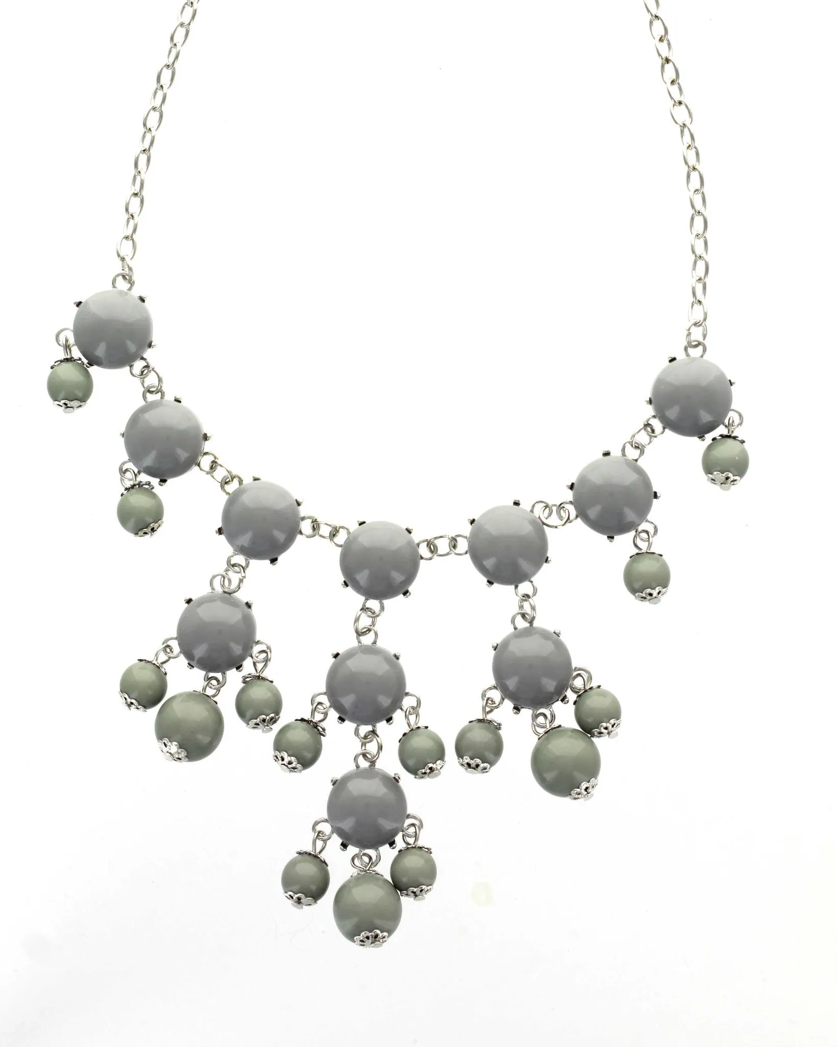 Bubble Statement Necklace Large Size